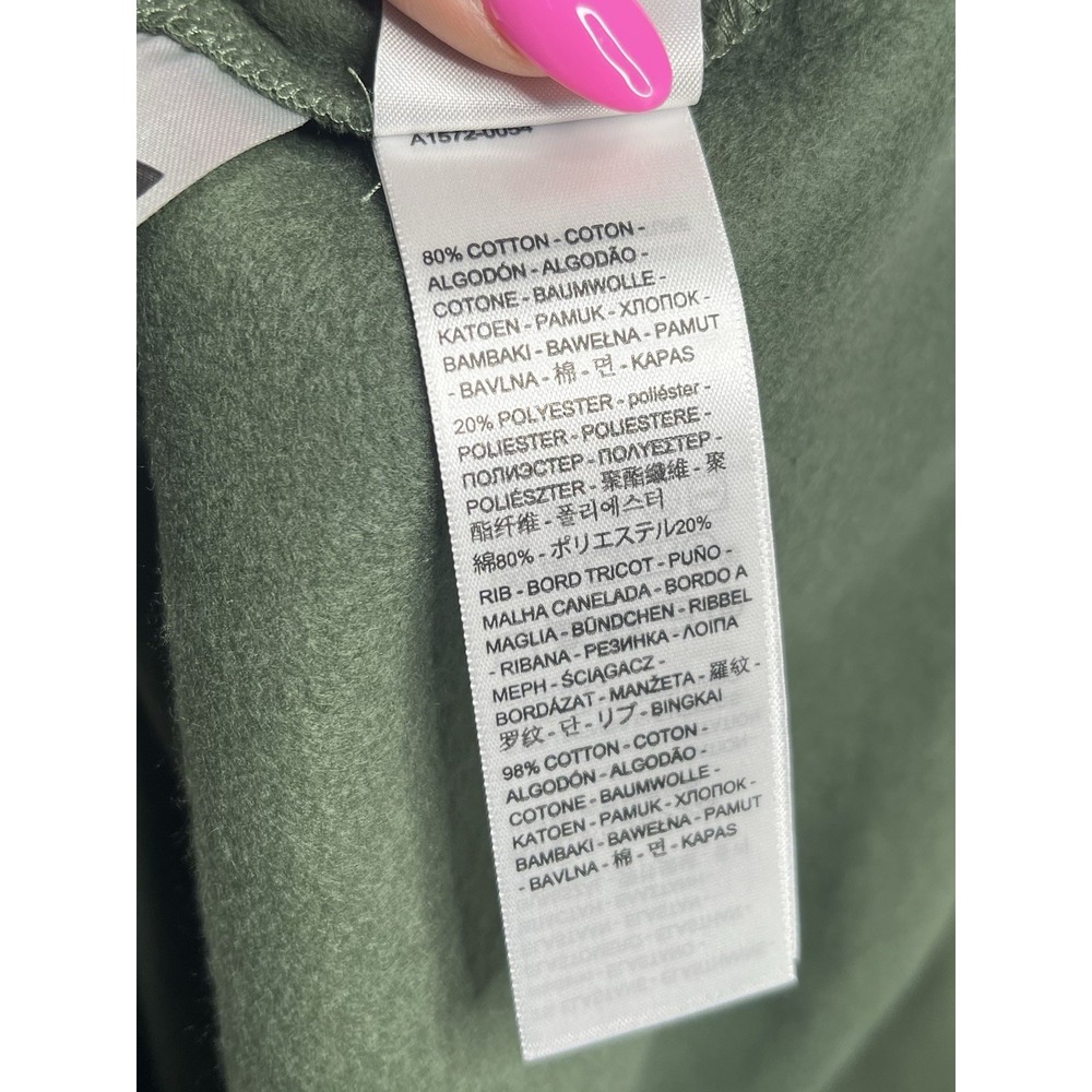 Levi's Men's Crewneck Fleece Long Sleeve Pullover Sweatshirt In Olive Green XL - Picture 8 of 9